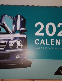 AMG Kalender für 2023 - MB Mercedes-Benz - The Art of Performance Since 1967 - Garbsen