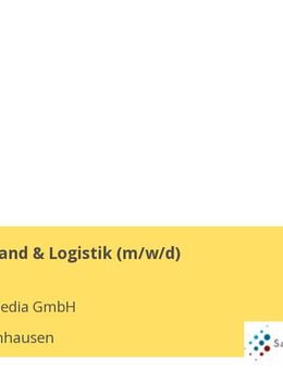 Helfer Versand & Logistik (m/w/d) - Bad Oeynhausen