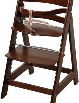 roba® Hochstuhl Treppenhochstuhl Sit up III, braun, aus Holz