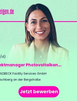 Projektmanager (m/w/d) Photovoltaikanlagen - Bielefeld