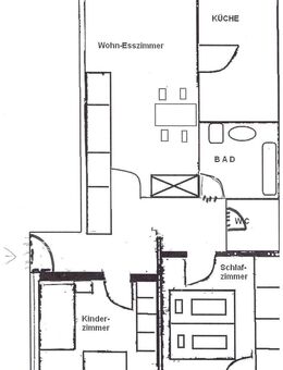 Schöne 3-Zimmer-Wohnung mit 2 Balkonen und Hobbyraum in Regensburg - Regensburg