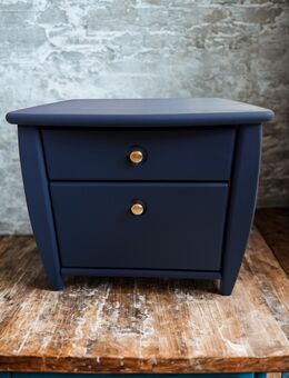 Stilvolle Kommode in Navy Blue - Upcycling Unikat - Königswinter