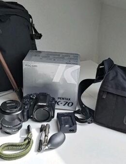 Pentax K-70 + 18-135mm WR Objektiv - Komplettes Fotopaket! - Overath Zentrum