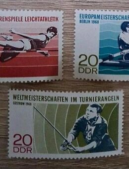 Briefmarken DDR 1968 Sport/Meisterschaft komplett postfrisch - Görlitz