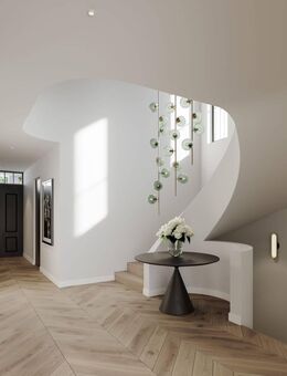 Hochklassige Neubau-Architektenvilla mit edler Ästhetik und beheizbarem Pool - Ottobrunn