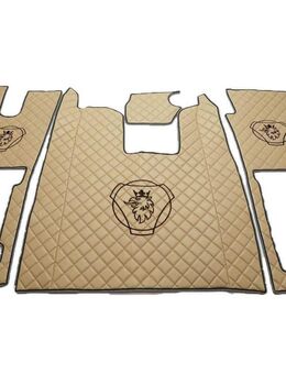 Handmade SCANIA R ab 2017 Automatikgetriebe gefedert oder drehbarer Beifahrersitz Fußmatten Teppich komplett Set FARBWAHL Stick Handmade - Wuppertal