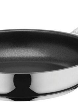 Silit Bratpfanne Calabria Induktion, Cromargan® Edelstahl Rostfrei 18/10 (1-tlg), Silitan Antihaftversiegelung, polierter Edelstahl, induktionsgeeignet