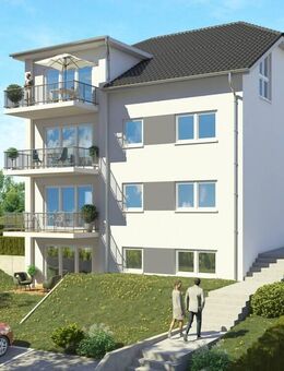 Eleganz trifft Natur: Ihr Neubau in der Nähe der Saarschleife. Maisonette ETW Nr.2 mit 92,2 m² - Mettlach