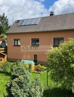 NEUER PREIS! Kompaktes Einfamilienhaus mit Garage, Solaranlage... ***bezugsfertig*** - Lengefeld Zentrum