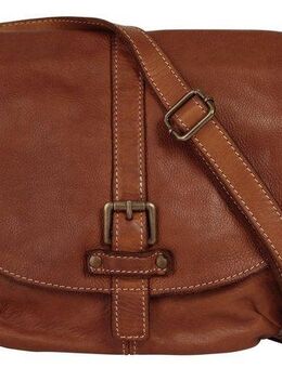 Cluty Umhängetasche, echt Leder, Made in Italy