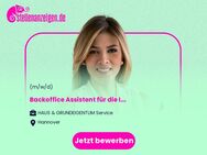 Backoffice Assistent für die Immobilien-Verwaltung (m/w/d) - Hannover