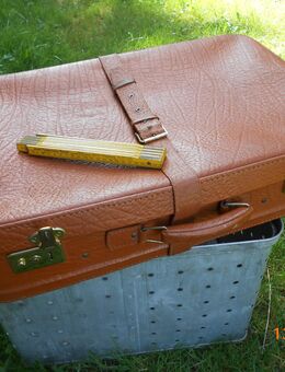 2 x Toller Vintage Reisekoffer aus Leder - München Maxvorstadt