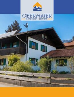 4 Zimmer-Wohnung in Saulgrub - Ammertal - Saulgrub