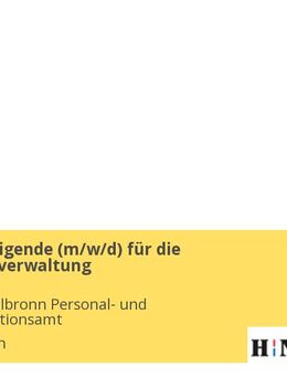 Quereinsteigende (m/w/d) für die Kommunalverwaltung - Heilbronn