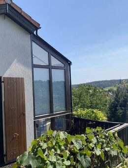 Highlight in Massivbauweise! Wohnen über den Dächern Münchsteinachs! - Münchsteinach