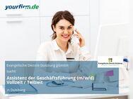 Assistenz der Geschäftsführung (m/w/d) Vollzeit / Teilzeit - Duisburg