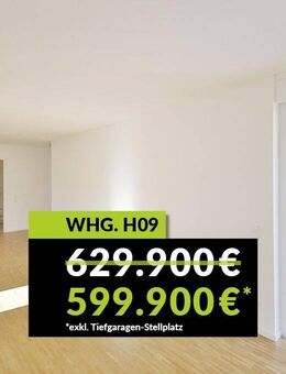 Exklusive 3-Zimmer Wohnung: Schwellenloser Übergang zum Balkon für mehr Komfort - Karlsruhe