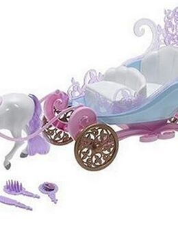 Barbie Minikutsche mit Pferd und Barbie Minischloß mit Zubehör und Barbie Minipuppe - Neuenkirchen (Nordrhein-Westfalen)
