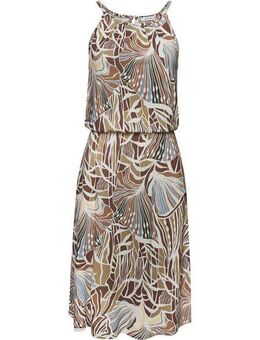 LASCANA Jerseykleid mit Alloverdruck, kurzes Sommerkleid, Strandkleid