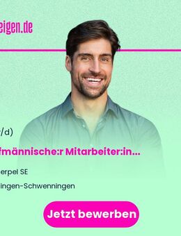 Kaufmännische:r Mitarbeiter:in Vertriebsinnendienst - Spedition (m/w/d) - Villingen-Schwenningen