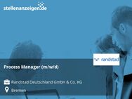 Process Manager (m/w/d) - Bremen