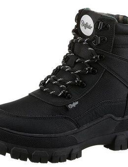 Buffalo NOVA COM VEGAN Schnürboots, Stiefelette, High Top Sneaker, Plateauabsatz, mit Memory Foam