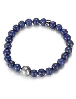 Firetti Perlenarmband Schmuck Geschenk Armschmuck Armkette Perle, mit Lapislazuli