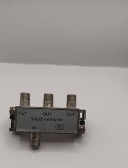 3-fach-Verteiler für Kabelanschluss (1 IN und 3 Out) - Essen