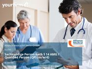 Sachkundige Person nach § 14 AMG / Qualified Person (QP) (m/w/d) - Berlin