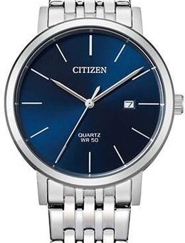 Citizen Quarzuhr BI5070-57L, Armbanduhr, Herrenuhr, Edelstahlarmband, Datum