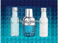 Pepe Jeans Duft-Set PJ for HIM Gift Set EDT 30 ml + Shower Gel 50ml + After Shave 50ml, 3-tlg., mit einzigartiger Komposition