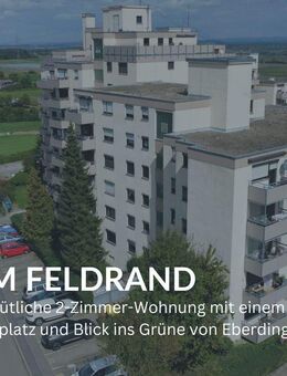 AM FELDRAND - gemütliche 2-Zimmer-Wohnung mit Balkon, Stellplatz und Blick ins Grüne in Eberdingen - Eberdingen