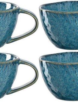 LEONARDO Tasse MATERA, Keramik, 290 ml, 4-teilig