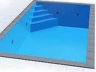 Styropor Pool 700x350x150 EPS30 mit Ecktreppe Oblique - Alzenau