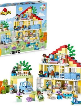LEGO® 3in1 Familienhaus (10994), LEGO® DUPLO Konstruktionsspielsteine, (218 St), Made in Europe