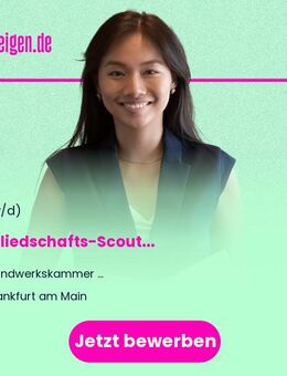 Mitgliedschafts-Scout (m/w/d) - Frankfurt (Main)