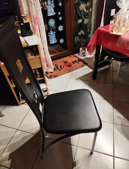 8 Esszimmer Stühle schwarz - Weinsheim (Landkreis Bad Kreuznach)