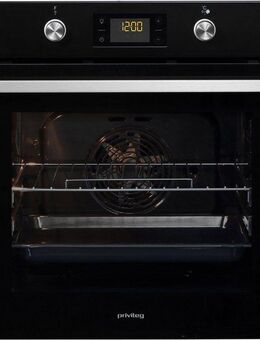 Privileg Pyrolyse Backofen PBWR6 OP8V2 BLG, mit 2-fach-Teleskopauszug, Pyrolyse-Selbstreinigung, Pyrolyse-Selbstreinigung