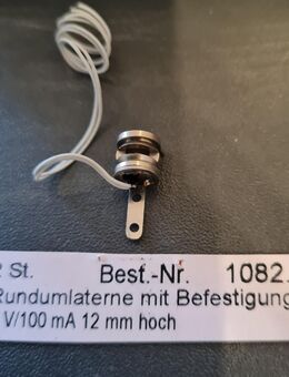 Mast Toplampe mit Steg und 3V. Birnchen mit Befestigungssteg - Düsseldorf