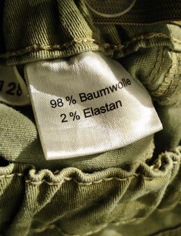 Alive-Mädchen-Stretch-Jeans,Dehnbund,Army-Look,Größe 128 - Linnich