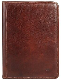 Piké Dokumententasche, echt Leder, Made in Italy