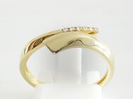 Ring Gelbgold Cubic Zirkonia Goldschmuck 8 kt. Edelstein - Neumarkt (Oberpfalz) Zentrum