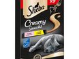 Sheba Creamy Snacks - Huhn und Lachs (63 x 12 g) in 00000
