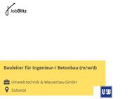 Bauleiter für Ingenieur-/ Betonbau (m/w/d) - Sülzetal