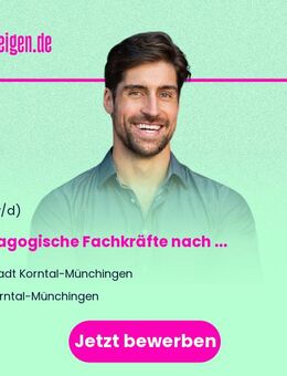 Pädagogische Fachkräfte (m/w/d) nach § 7 KitaG - Korntal-Münchingen