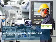 Verfahrensmechaniker für Kunststoff- und Kautschuktechnik (m/w/d) - Postbauer-Heng (Markt)