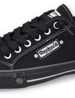 Dockers by Gerli Slip-On Sneaker Sneaker, Schlupfschuh, Freizeitschuh mit elastischer Zierschnürung