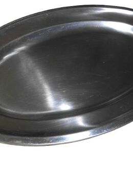 3 Stück Servierplatten Edelstahl 50 cm zusammen 20 Euro - Berlin Charlottenburg-Wilmersdorf