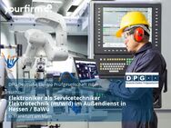 Elektroniker als Servicetechniker Elektrotechnik (m/w/d) im Außendienst in Hessen / BaWü - Frankfurt (Main)