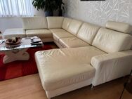 Ecksofa, Leder Couch - Hoppegarten